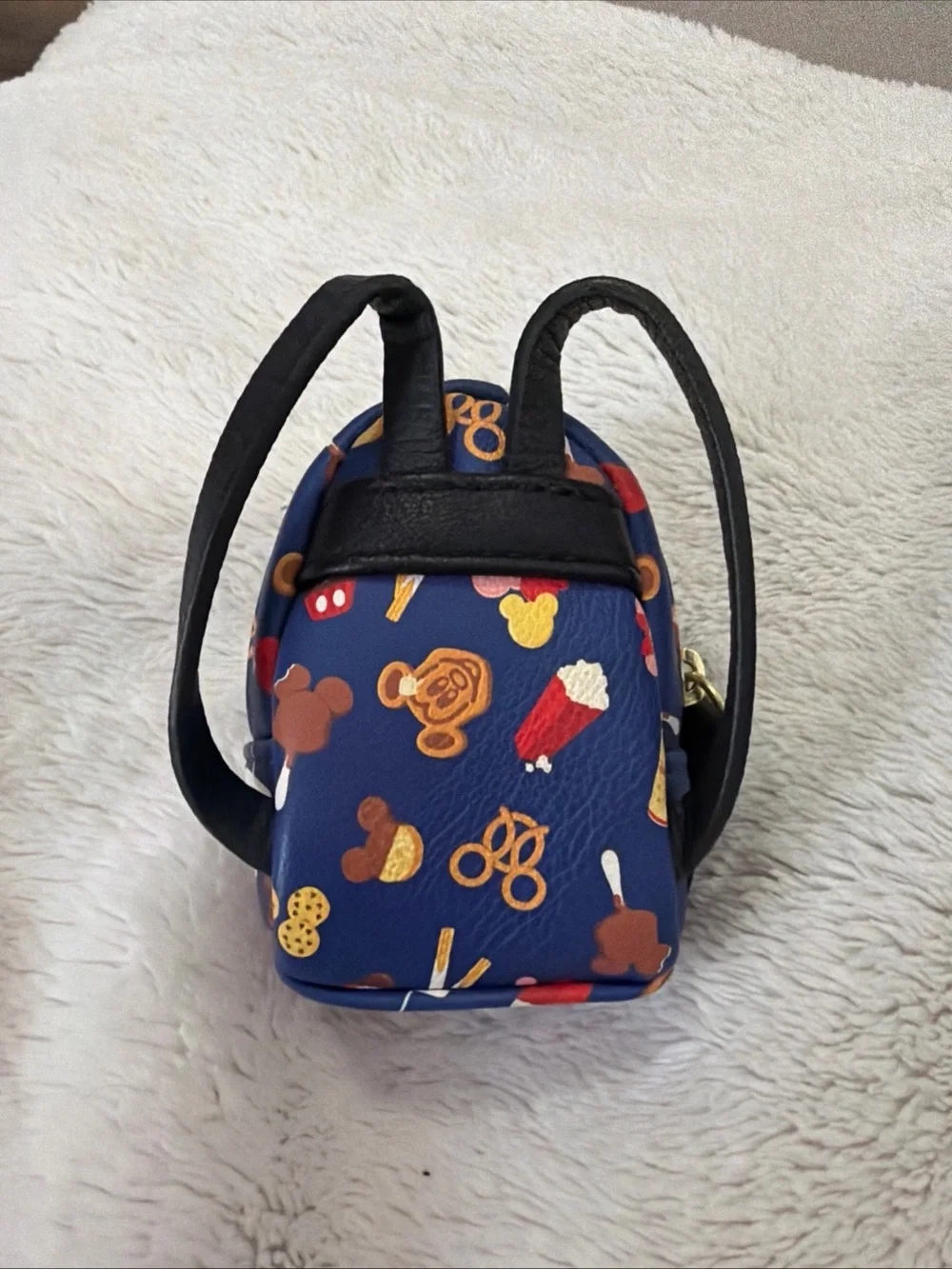 Disney Parks Nuimos Loungefly Mini Snack Themed Blue Backpack